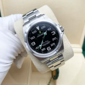Alternative view of Rolex Air-King 40mm 126900 Black Dial