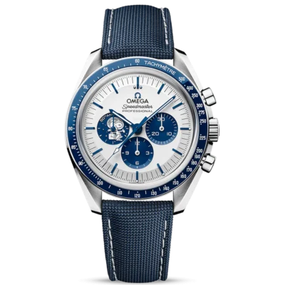 Omega Speedmaster Anniversary Series Co-Axial Master Chronometer Chronograph 42mm 310.32.42.50.02.001 "Silver Snoopy Award"