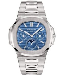 Patek Philippe Extra-Thin Nautilus Grand Complications Perpetual Calendar 40mm 5740/1G Blue Dial