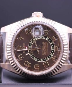 Alternative view of Rolex Sky-Dweller 42mm 326135 Chocolate Dial