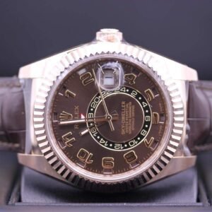 Alternative view of Rolex Sky-Dweller 42mm 326135 Chocolate Dial